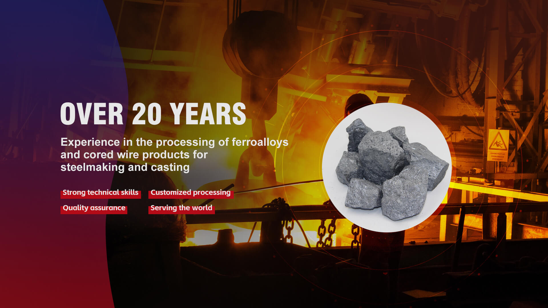 WJ Ferroalloy and Refractory Manufacturer